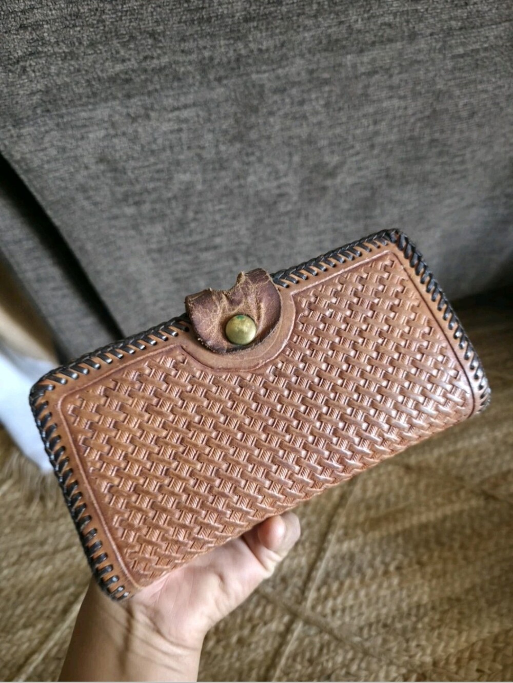 Vintage Handmade Roper Wallet - Picture 11 of 11